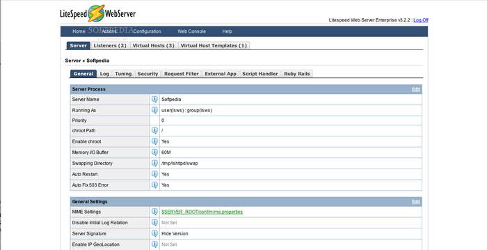 LiteSpeed Web Server Standard Edition For Linux