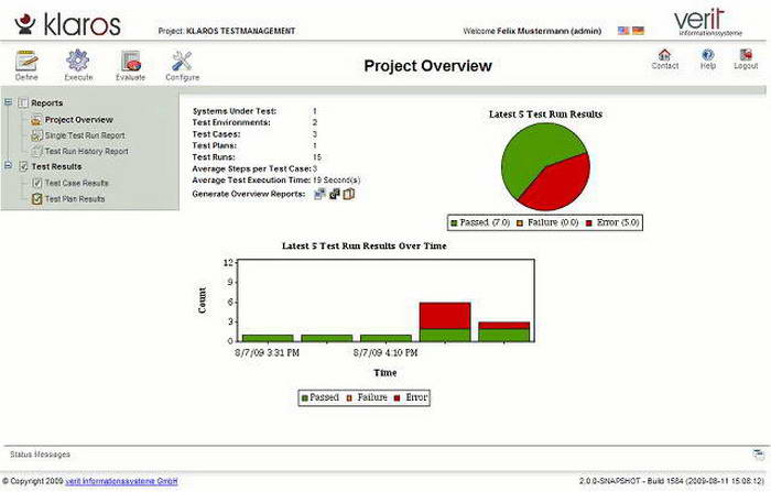 Klaros-Testmanagement For Linux