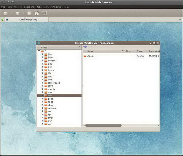 Dooble Web Browser For Linux(64bit)