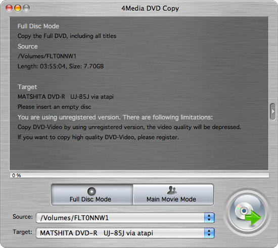 4Media DVD Copy For Mac