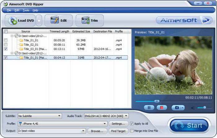 Aimersoft DVD Ripper for Mac