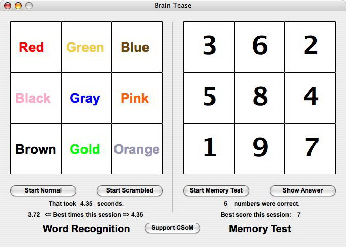 Brain Tease For Mac