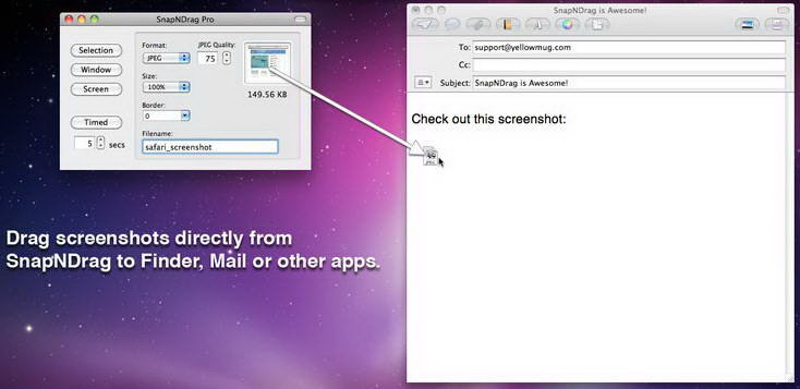 SnapNDrag For Mac