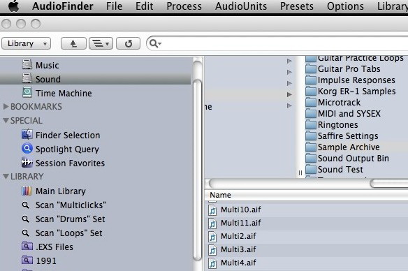 AudioFinder For Mac