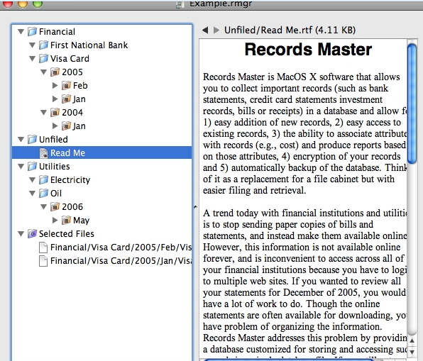 Records Master For Mac