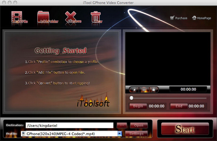iTool GPhone Video Converter for MAC