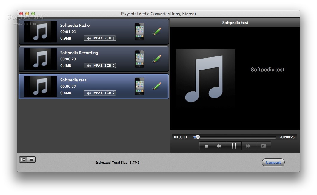 iSkysoft iMedia Converter for Mac