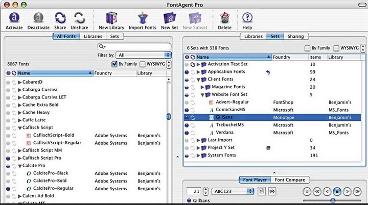 FontAgent Pro For Mac