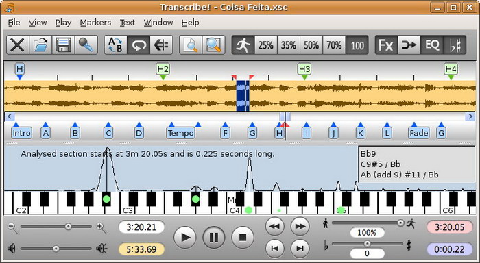 Transcribe! For Linux(64bit)