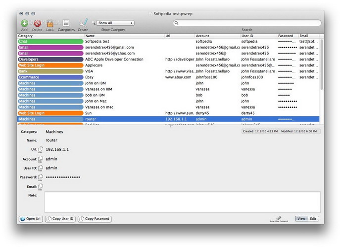 Password Repository For Mac