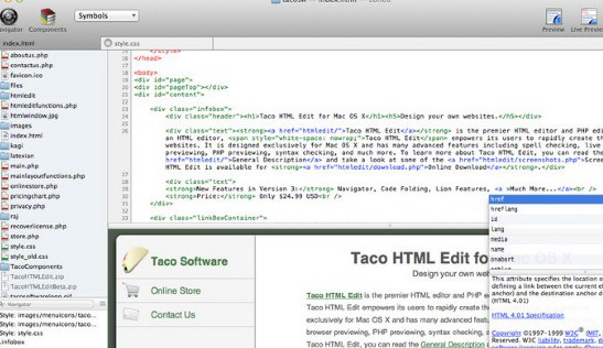 Taco HTML Edit For Mac