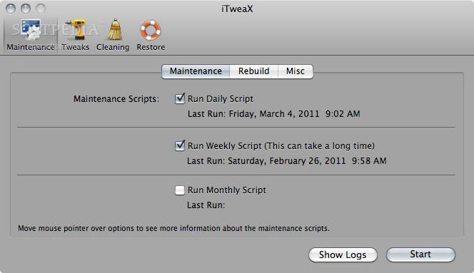 iTweaX For Mac