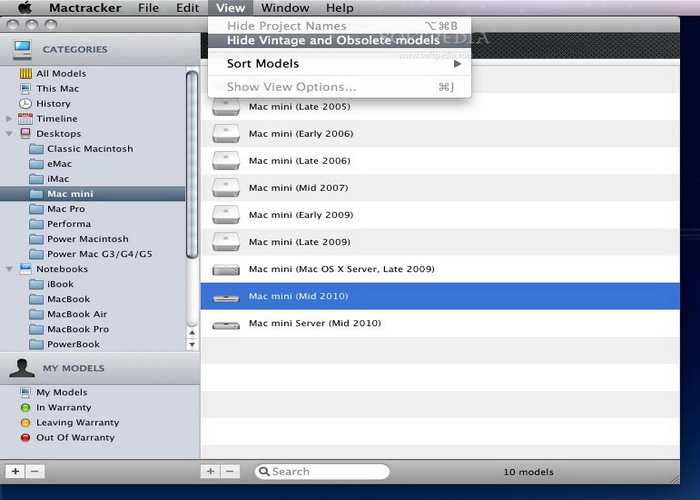 MacTracker For Mac