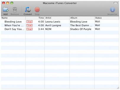 Macsome iTunes Converter