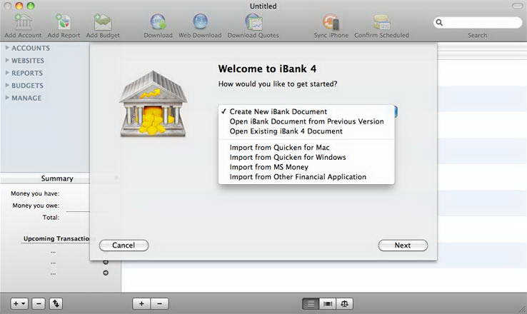 iBank For Mac