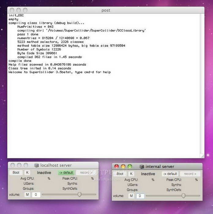 SuperCollider For Mac