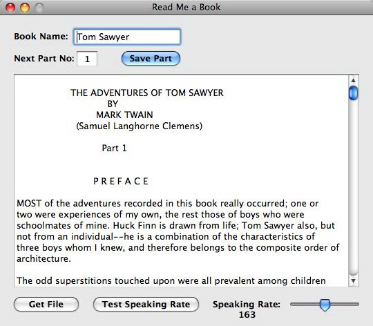 Read Me a Book For Mac