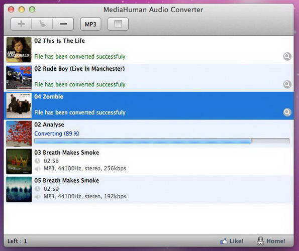 MediaHuman Audio Converter For Mac