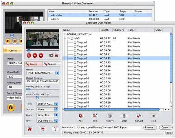 3herosoft DVD Ripper Suite For Mac