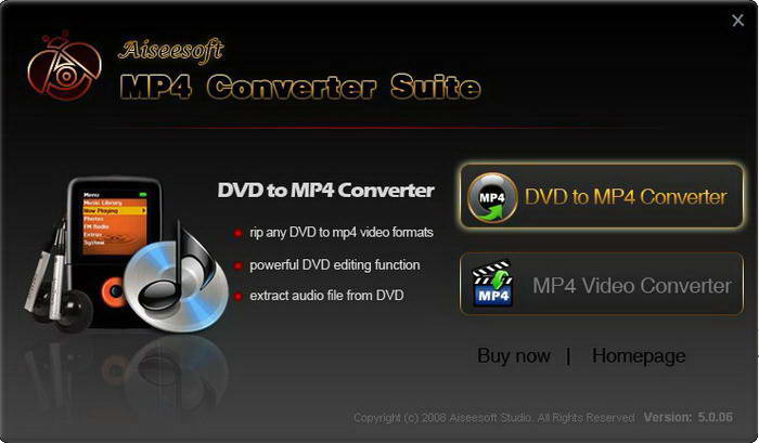 Aiseesoft MP4 Converter for Mac