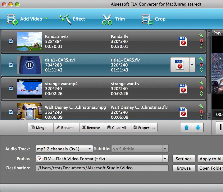 Aiseesoft FLV Converter for Mac