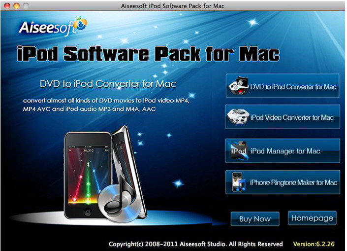 Aiseesoft iPod Software Pack for Mac