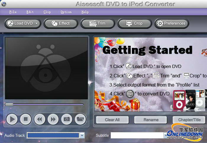 Aiseesoft DVD to iPod Converter for Mac