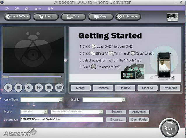 Aiseesoft DVD to iPhone Converter for Mac