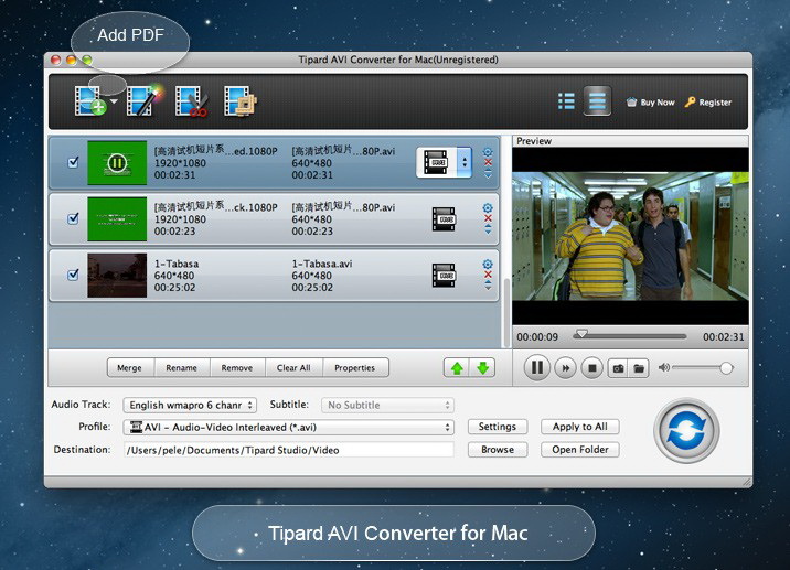 Tipard AVI Converter for Mac