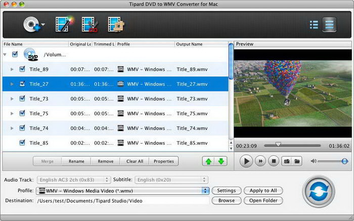 Tipard WMV Converter Suite for Mac