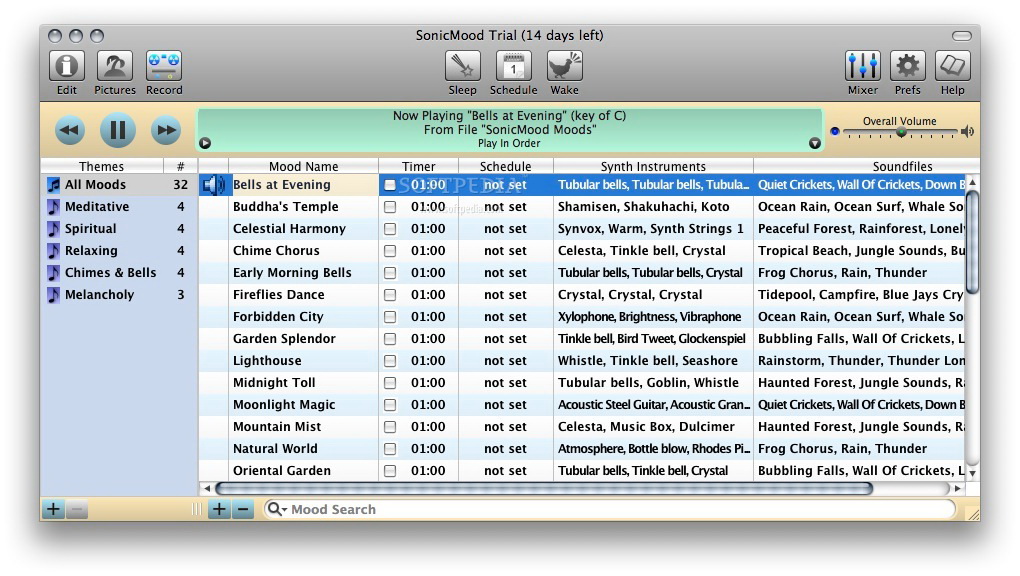 SonicMood for Mac