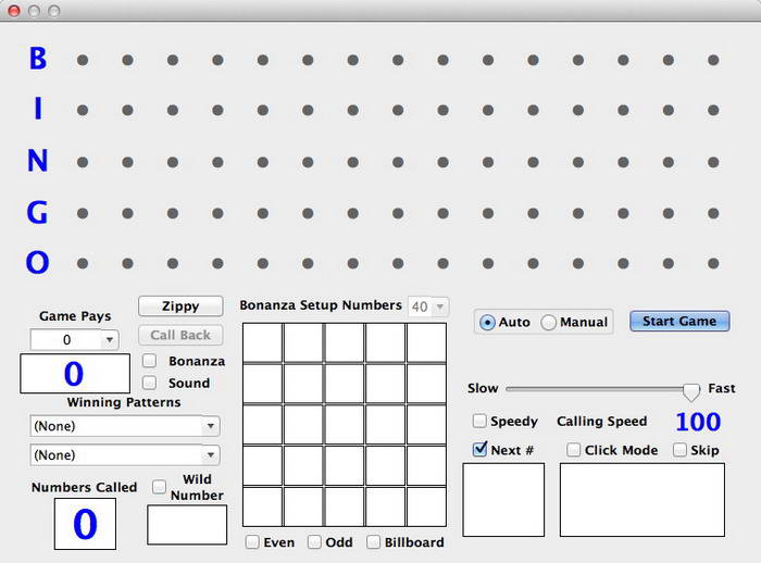 Bingo Caller Pro For Mac