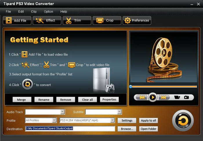 Tipard PS3 Converter for Mac