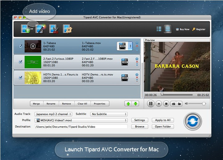 Tipard AVC Converter for Mac