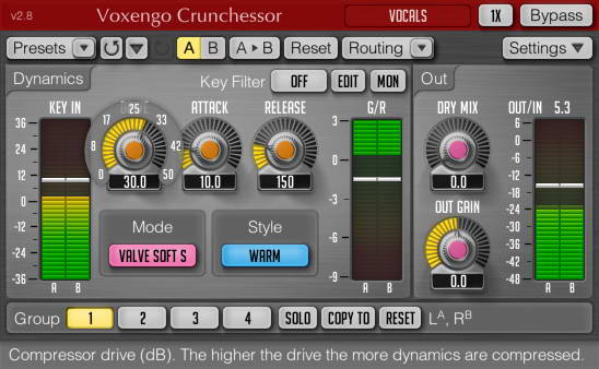 Voxengo Crunchessor(VST) For Mac