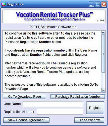 Vacation Rental Tracker Plus For Mac