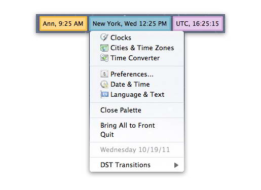 World Clock Deluxe For Mac