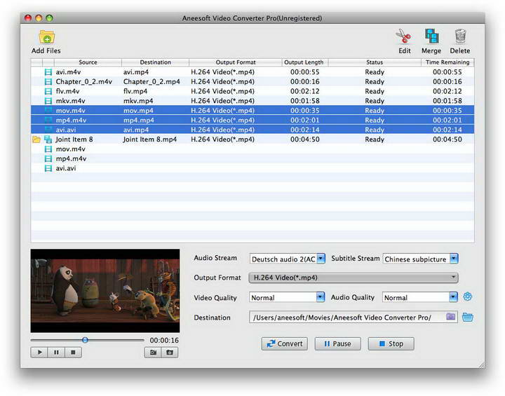 Aneesoft Video Converter Pro For Mac