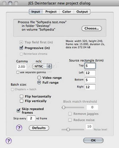 JES Deinterlacer For Mac