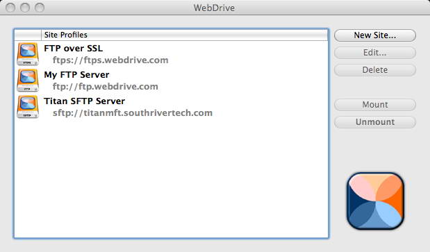 WebDrive For Mac