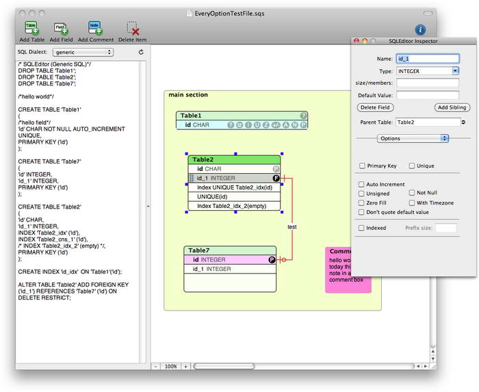 SQLEditor For Mac