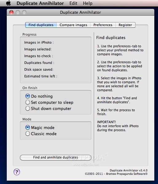 Duplicate Annihilator For Mac