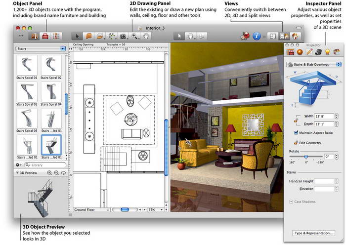 Live Interior 3D For Mac