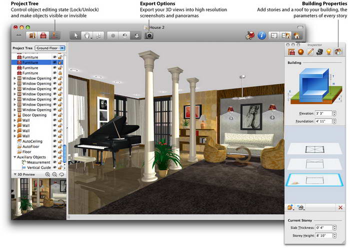 Live Interior 3D Pro For Mac