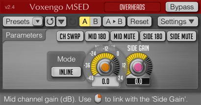 Voxengo MSED(VST) For Mac