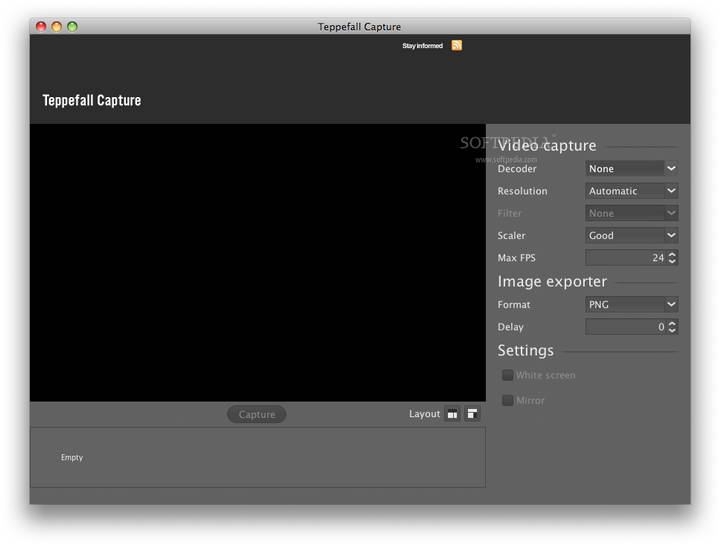 Teppefall Capture For Mac