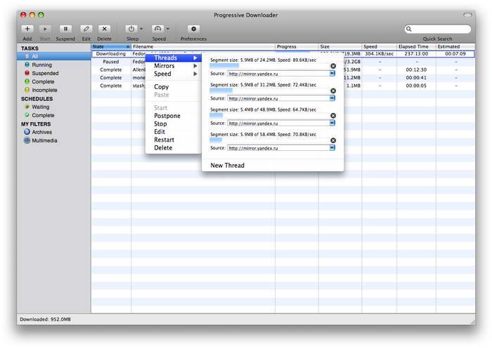 Progressive Downloader For Mac