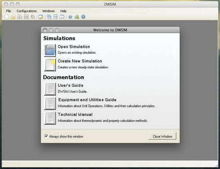 DWSIM For Mac