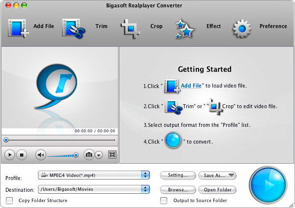 Bigasoft RealPlayer Converter