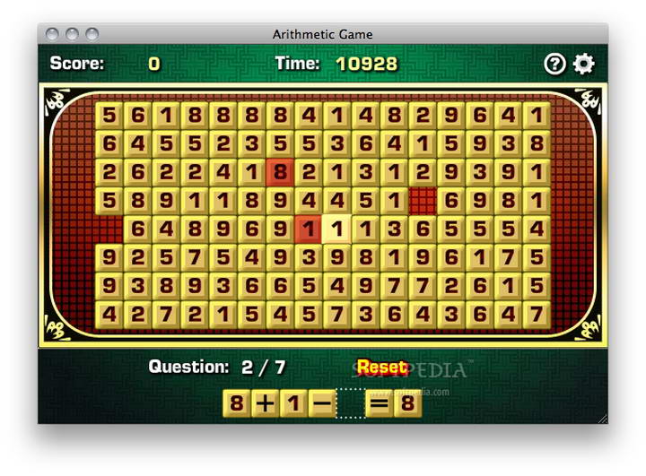 Arithmetic Game For Mac